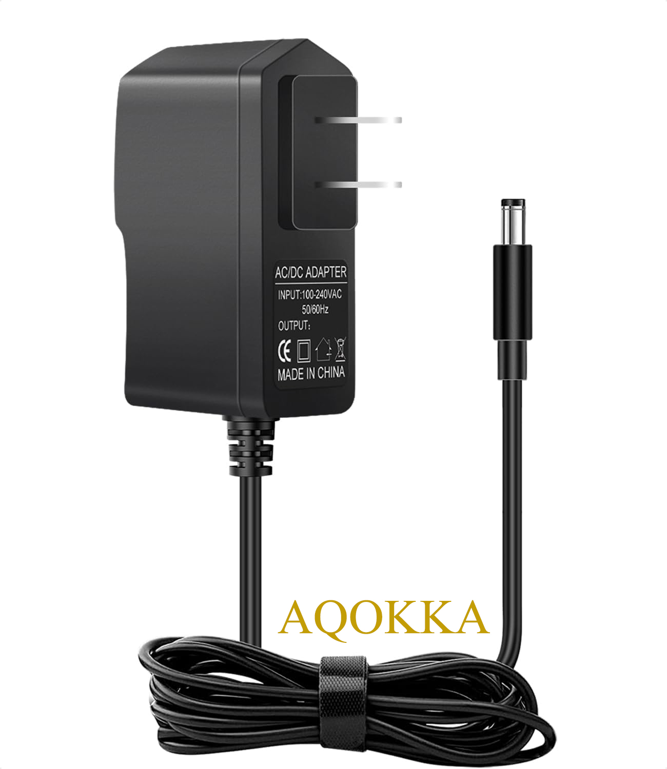 AQOKKA 9V AC Power Supply Adapter for Boss PSA-120S Guitar Distortion Effects Pedal DS-1 RC-1 RC-3 TU-2 TU-3 SD-1 RV-5 RV-6 DD-3 DD-7 DD-20 ME-50 ME-80 GT-10 HM-2 GT-1B Charger Cable Cord (6 ft)