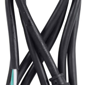 AQOKKA Inc PS913163 3-Wire Appliance and Power Tool Cord, 9 ft, 16 AWG, 13A/125V AC, 1625w , Black